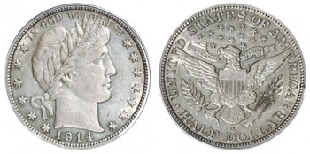 1914 Barber Half Dollar 1914 Barber Half Dollar