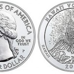 2012-P Hawaii Volcanoes Five Ounce Silver Uncirculated Coin